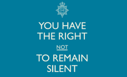 the right not to remain silent